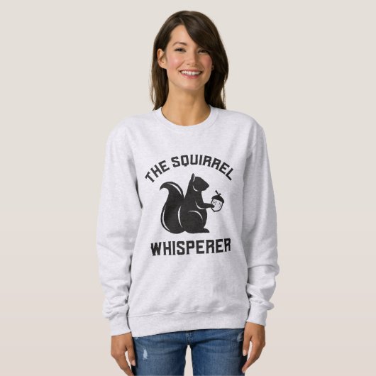 Sweatshirt Le Whisperer d'écureuil | Écureuil (Devant entier)