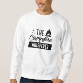 Sweatshirt Le Whisperer du feu de camp (Devant)