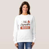 Sweatshirt Le Whisperer du feu de camp (Devant entier)