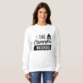 Sweatshirt Le Whisperer du feu de camp (Devant entier)