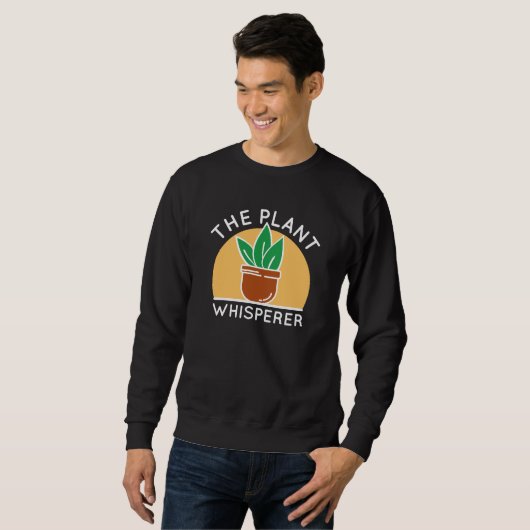 Sweatshirt Le Whisperer Plante (Devant entier)