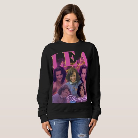 Sweatshirt Lea Thompson Vintage Bootlage (Devant entier)