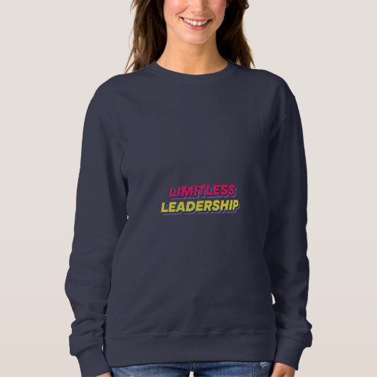 Sweatshirt Leadership sans limite (Devant)