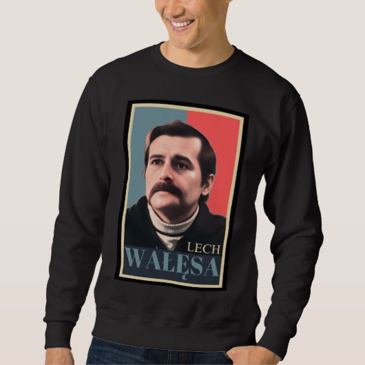 Sweatshirt lech walesa (Devant)