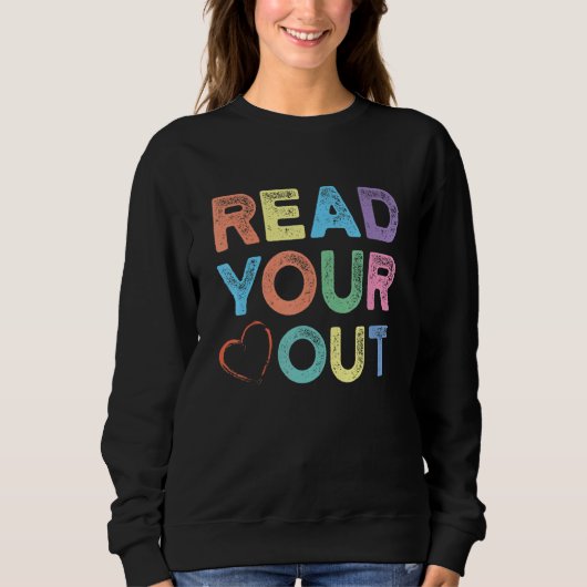 Sweatshirt Lecteurs Lecture Le professeur lit dans votre (Devant)