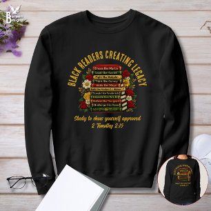 Sweatshirt LECTEURS NOIRS CRÉANT UN HÉRITAGE Héros de l'Histo