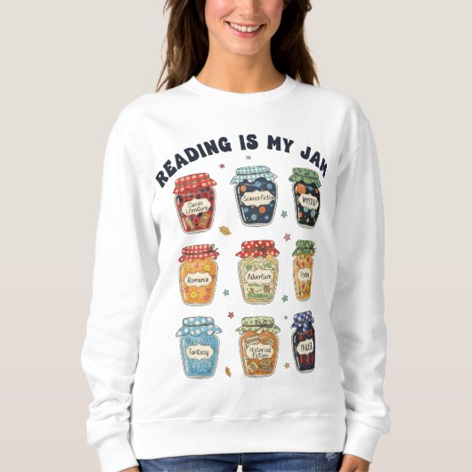 Sweatshirt Lecture Est Mon Livre De Jam Lover Bookish (Devant)