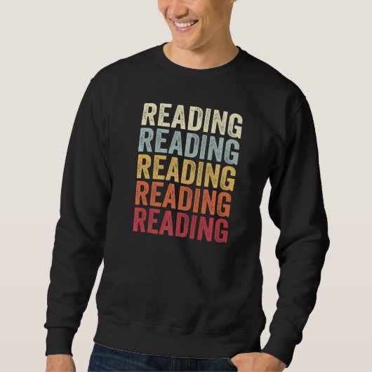 Sweatshirt Lecture Massachusetts Lecture MA Retro Vintage Tex (Devant)