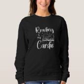 Sweatshirt Lecture Mon Cardio Lecture (Devant)