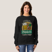 Sweatshirt Lederhosen Dirndl Beer Beer Mug Volksfest Bavaria  (Devant entier)