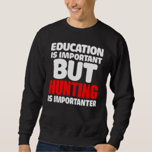 Sweatshirt L'Éducation Des Hommes Est Importante, Mais La Cha