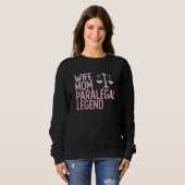 Sweatshirt Legal Assistant Lawyer Law Practitioner Paralegal  (Devant entier)