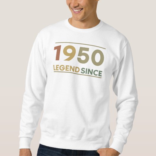 Sweatshirt Legend Since 1950 (Devant)