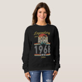 Sweatshirt Legendary Since Avril 1968 (Devant entier)
