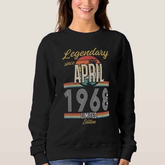 Sweatshirt Legendary Since Avril 1968 (Devant)