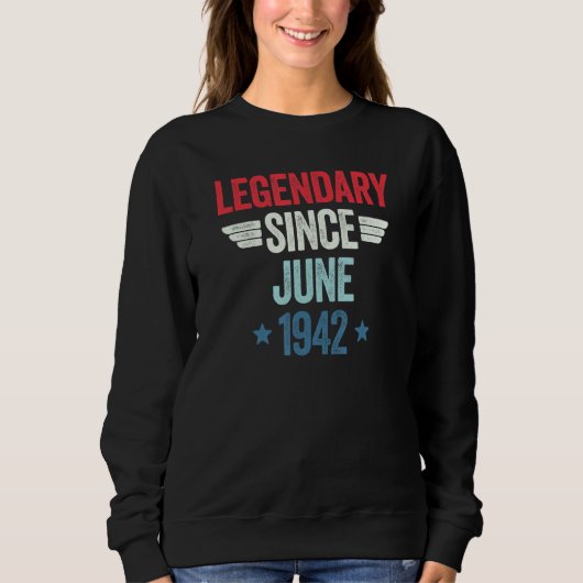 Sweatshirt Legendary Since June 1942_1 (Devant)