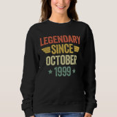 Sweatshirt Legendary Since October 1999 (Devant)
