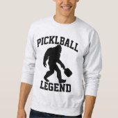 Sweatshirt Légende drôle de Bigfoot Pickleball (Devant)
