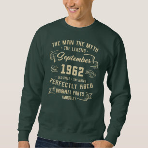 Sweatshirt Légende du mythe masculin septembre 1962 60e anniv