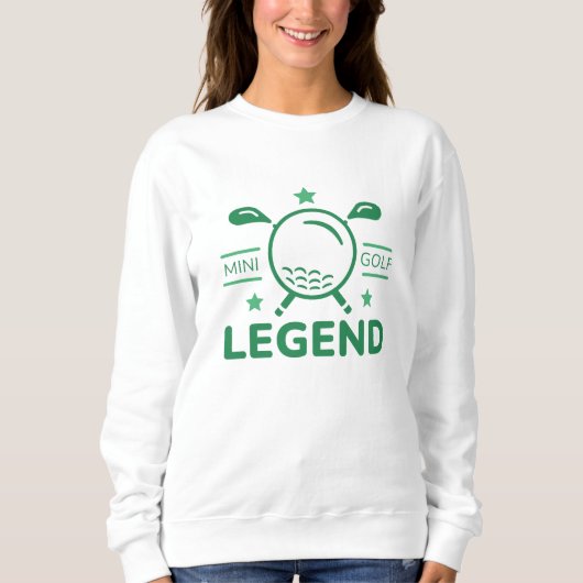 Sweatshirt Légende Minigolf (Devant)