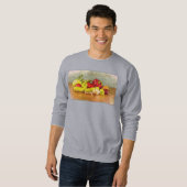 Sweatshirt "Légumes" jolie photo. Commandez dès maintenant (Devant entier)
