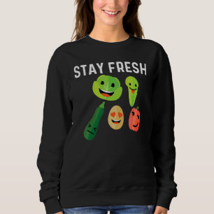 Sweatshirt Légumes Pour Hommes Femmes Fruit Légumes Jardinage