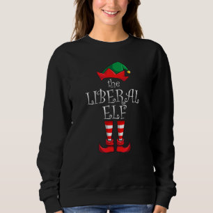 Sweatshirt L'Elfe Libéral Correspondant à la Fête de Noël de