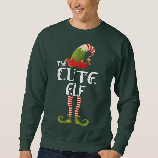 Sweatshirt l'elfe mignon (Devant)
