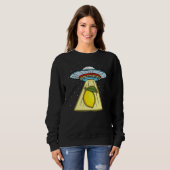 Sweatshirt Lemon Ufo Abduction Lemon (Devant entier)