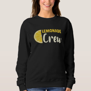 Sweatshirt Lemonade Crew Kawaii Fruit Citron d'été