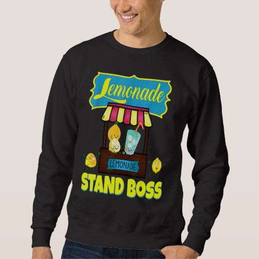 Sweatshirt Lemonade Crew Lemon Juice Ceo Lemonade Stand Boss (Devant)