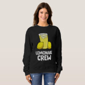 Sweatshirt Lemonade Crew Lemon Juice Lemonade (Devant entier)