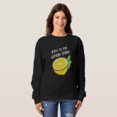 Sweatshirt Lemonade Fruits d'été Faune Jus de citron (Devant entier)