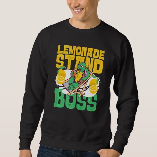 Sweatshirt Lemonade Stand Boss  (Devant)