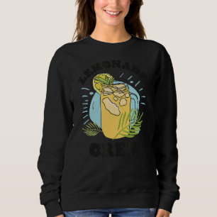 Sweatshirt Lemonade Stand Crew Lemon Juice Citrus Summer Drag