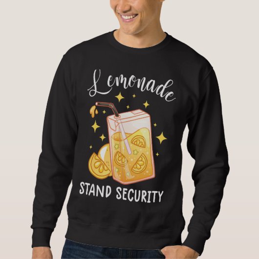 Sweatshirt Lemonade Stand de sécurité Jus de citron Lemonade (Devant)