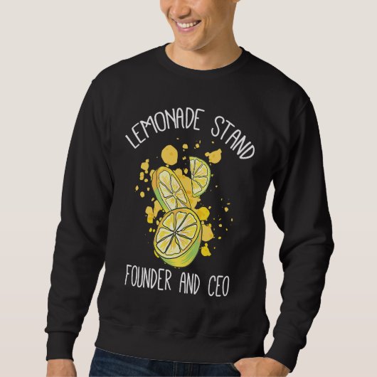 Sweatshirt Lemonade stand founder and CEO (Devant)