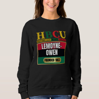 Sweatshirt LeMoyne-Owen, LMOC, HBC Graphic