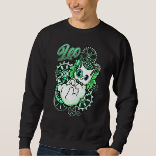 Sweatshirt Leo Steampunk Inspiré Lion Lien De Steampunk Lion