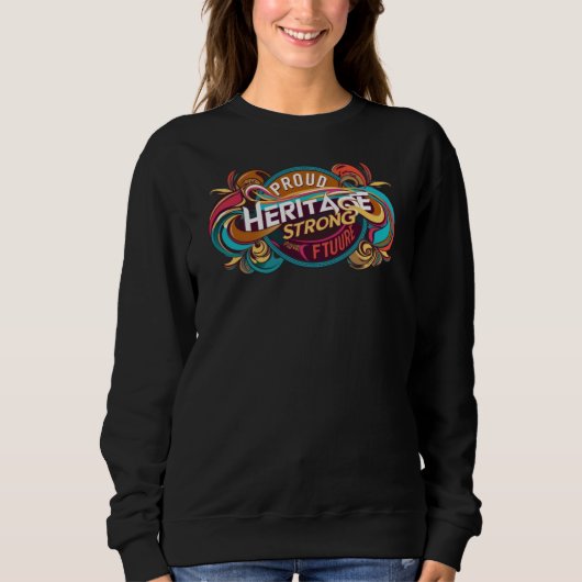Sweatshirt Leonardo Phoenix Créez un multicolore vibrant  (Devant)