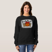 Sweatshirt Leopard Bleached Basketball Maman Jeu 1 (Devant entier)
