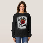 Sweatshirt Leopard Bleached Basketball Maman Jeu 1 (Devant entier)