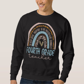Sweatshirt Leopard de 4e année Leopard Arc-en-ciel Premier jo