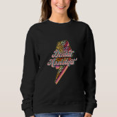 Sweatshirt Leopard Lighting Dental Assistant Dental Tooth Tee (Devant)