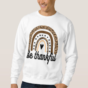 SWEATSHIRT LEOPARD RAINBOW - SOYEZ RECONNAISSANT