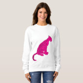 Sweatshirt Léopard rose (Devant entier)