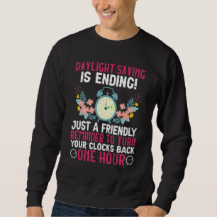 Sweatshirt L'Épargne D'Un Jour Se Termine Par L'Épargne D'Un