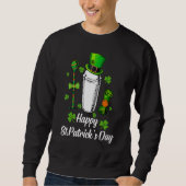 Sweatshirt Leprechaun Shamrock Bartender Happy St Patrick's D (Devant)