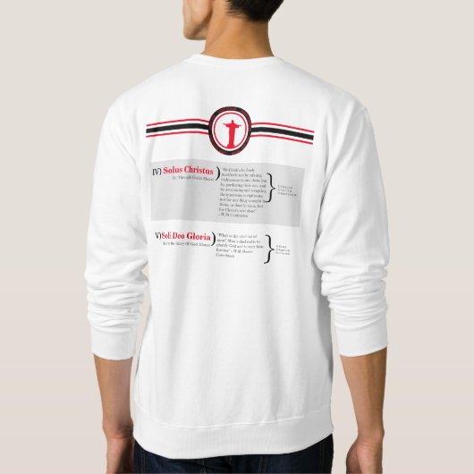 Sweatshirt Les 5 solas (Dos)