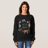 Sweatshirt Les animaux de ferme Voici quelques-uns de mes aqu (Devant entier)